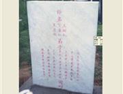 师爷张晋臣墓碑照片